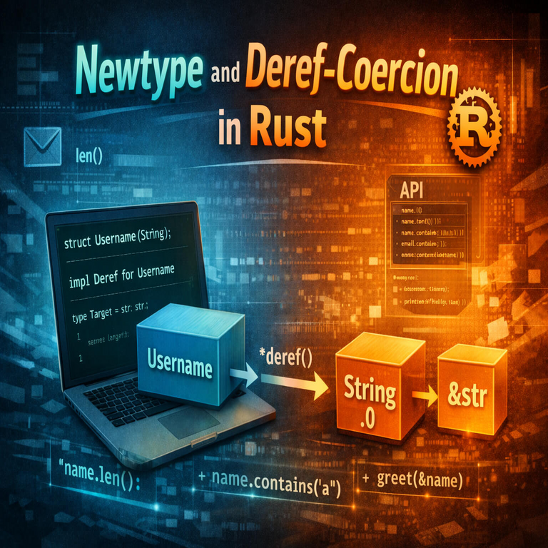 El patrón Newtype y la coerción Deref en Rust