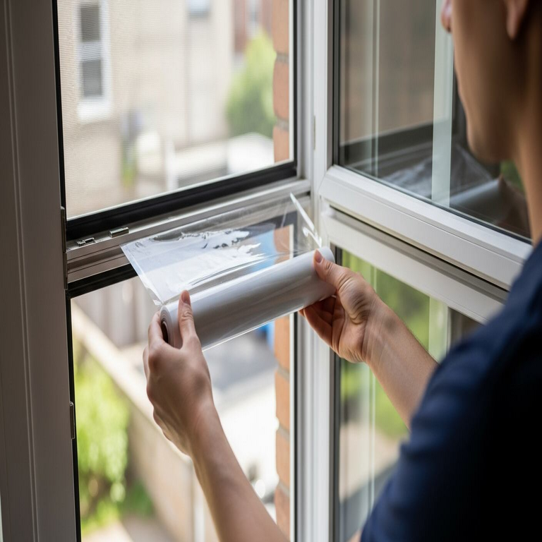 Razones para recomendar la aplicación de film plástico en los rieles de las ventanas