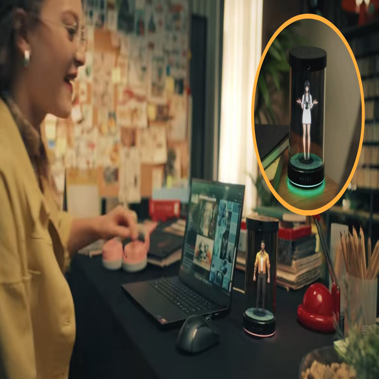 Proyecto AVA: el asistente holográfico inspirado en anime diseñado para apoyar en actividades lúdicas, eficiencia productiva y gestión cotidiana.