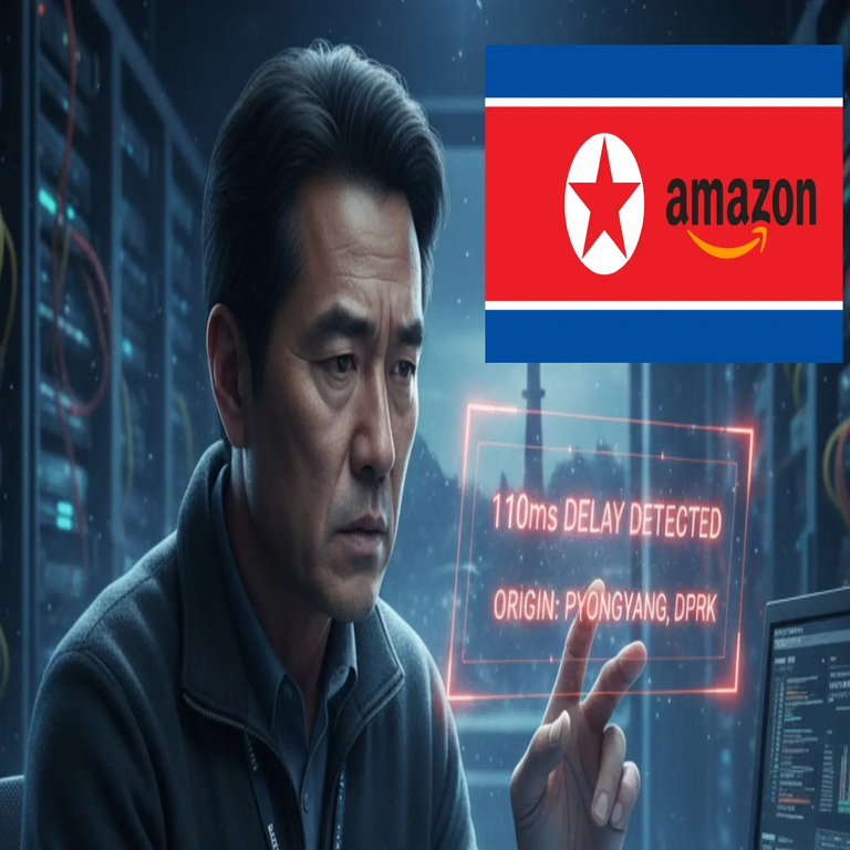 Un agente encubierto de Corea del Norte infiltrado en Amazon fue identificado mediante un retraso de solo 110 milisegundos.
