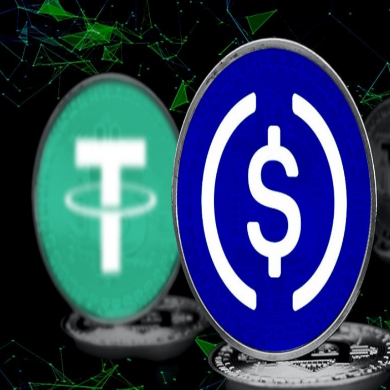 USDC inicia su ascenso, pero USDT mantiene su posición dominante. USDC inicia su ascenso, pero USDT mantiene su posición dominante.
