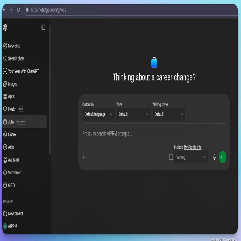 De qué forma operará el nuevo modo de ChatGPT para potenciar las oportunidades de empleo de los usuarios