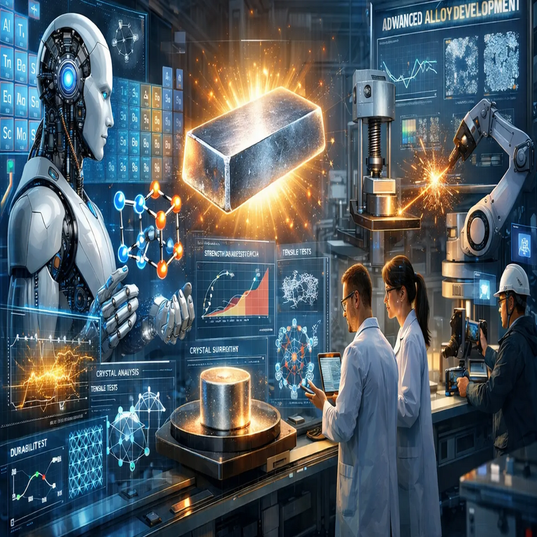 Inteligencia artificial desarrolla una aleación de aluminio para impresión en 3D con una resistencia cinco veces superior a la del aluminio fundido convencional.