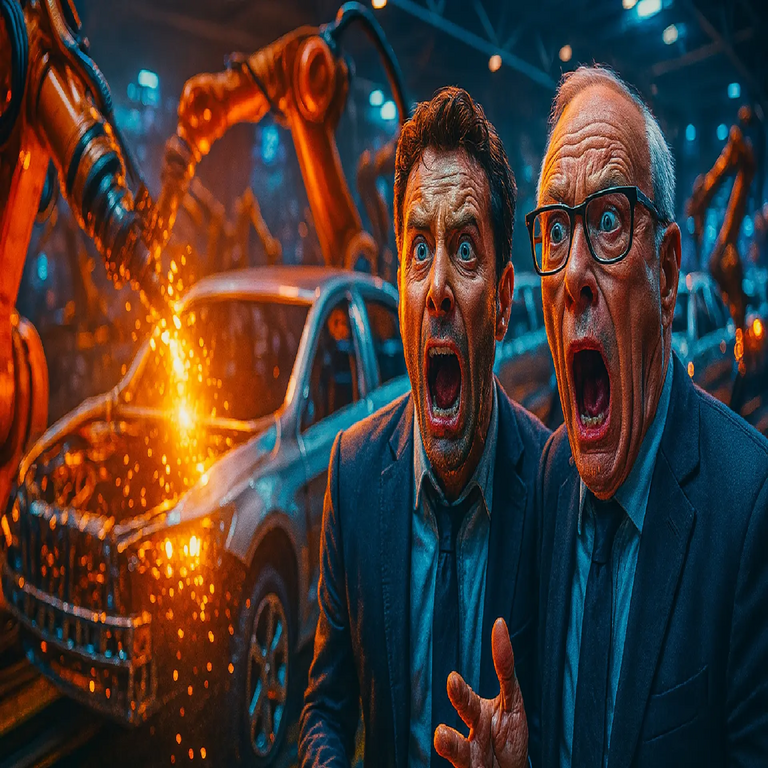 Ejecutivos occidentales inspeccionan plantas de automóviles en China y regresan alarmados por la innovación acelerada: no se observan operarios humanos, avanzan con una intensidad extraordinaria.