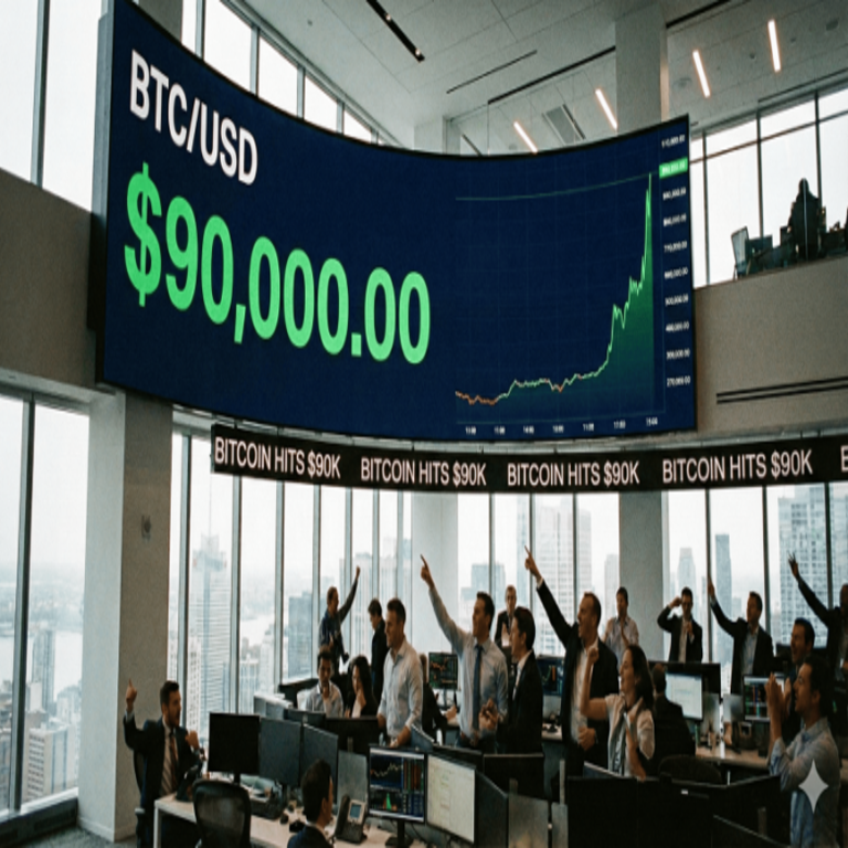 Bitcoin cotiza de manera persistente en torno a los 90.000 dólares: ¿cuál es el siguiente movimiento?