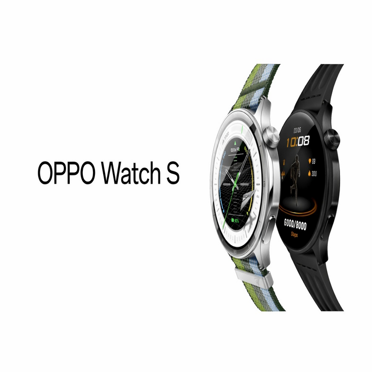 El Oppo Watch S incorpora una pantalla AMOLED de 3.000 nits y sensores avanzados para monitoreo de salud.