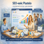 Caso de estudio SEO de Plastelo: mejora de posiciones en Google con dos equipos de outsourcing y un gestor de contenidos interno bajo mi dirección.