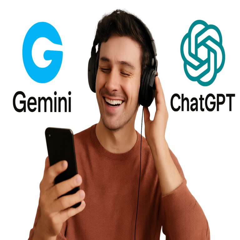 Generación de listas de reproducción adaptadas a estados de ánimo mediante Gemini y ChatGPT