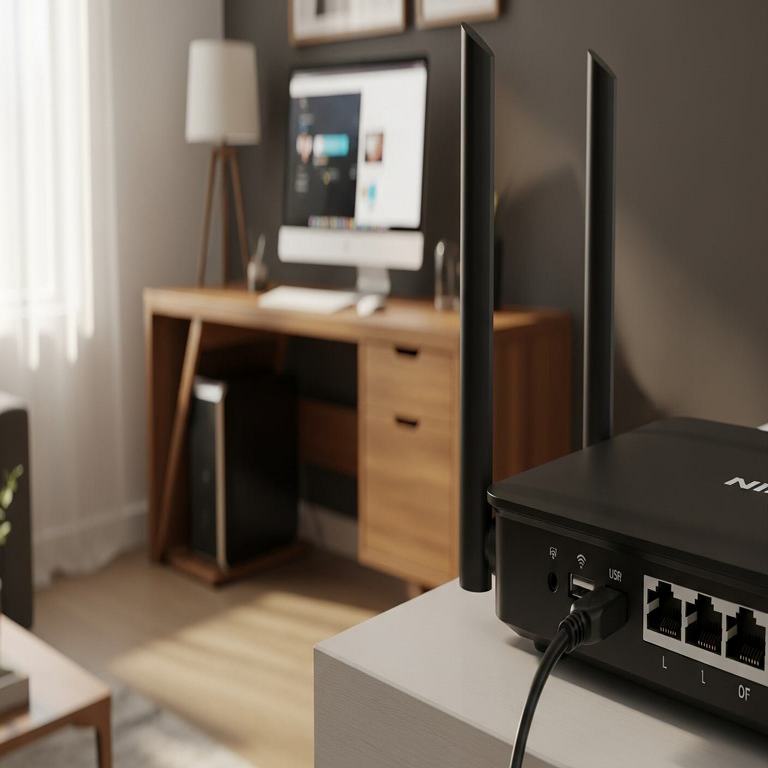Conoce la función del puerto USB en tu router de Wi-Fi.