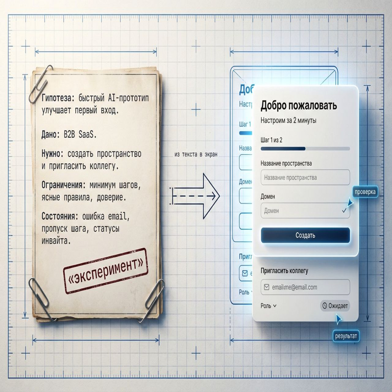 Pruebo Nano Banana en una tarea real de UX: crear un espacio de trabajo e invitar a un colega (SaaS B2B) Pruebo Nano Banana en una tarea real de UX: crear un espacio de trabajo e invitar a un colega (SaaS B2B)