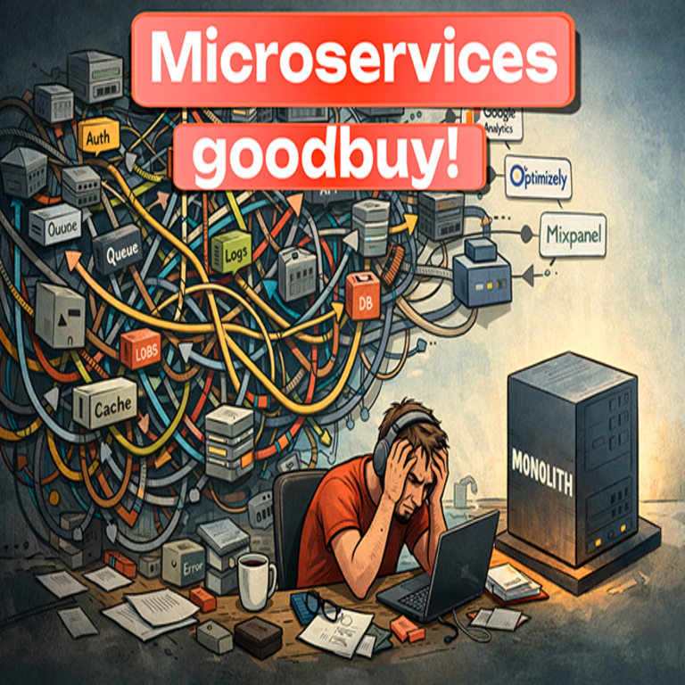 Cómo los microservicios se convirtieron en un obstáculo. Y por qué regresamos al monolito.