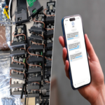 La Guardia Civil incauta 900 módems industriales empleados en el envío diario de 2,5 millones de SMS spam desde una cafetería en Barcelona.