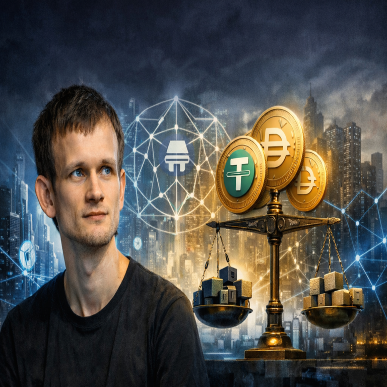 Vitalik afirma que el mundo requiere stablecoins con un mayor grado de descentralización.