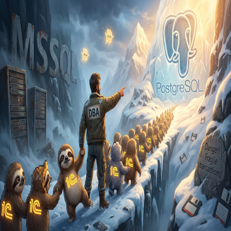 Cómo migrar 40 bases de datos distribuidas de 1C desde MSSQL a PostgreSQL