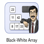 Arreglo Negro-Blanco: nueva estructura de datos con O(log N) asignaciones de memoria