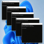Si la terminal se visualiza durante un segundo en Windows y desaparece de inmediato, esta aplicación revelará los detalles de lo sucedido.