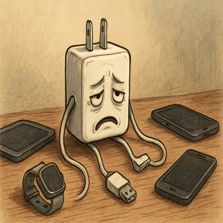 ¿Es aconsejable emplear el mismo cargador en todos los dispositivos electrónicos? Esto podría poner en riesgo la integridad de la batería.