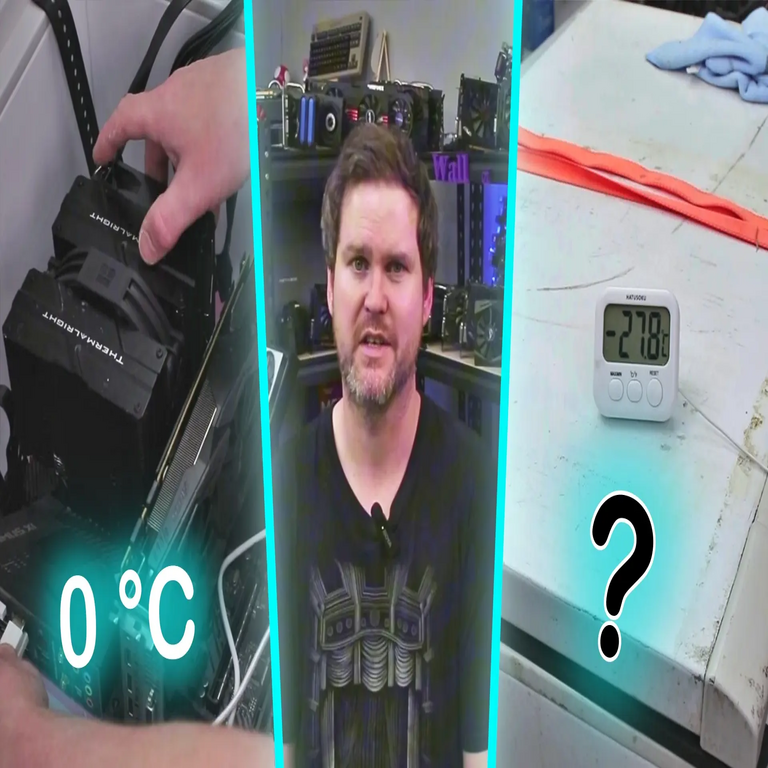 Un ordenador personal en el congelador doméstico: este creador de contenido en YouTube ha conseguido un logro inédito en el ámbito técnico.