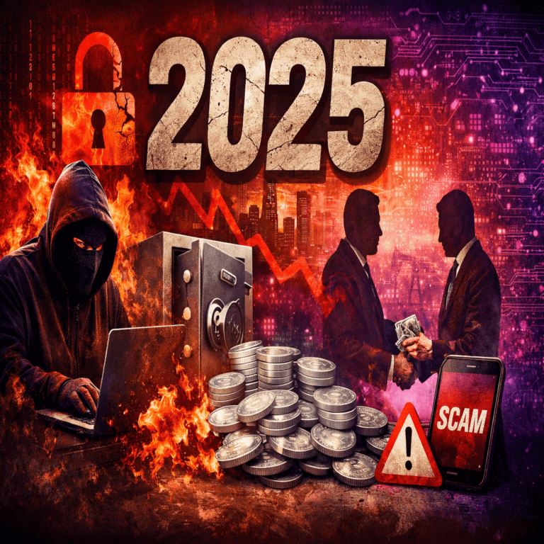 El año 2025 se posicionó como uno de los periodos con el mayor número de incidentes de robo en criptomonedas. El año 2025 se posicionó como uno de los periodos con el mayor número de incidentes de robo en criptomonedas.