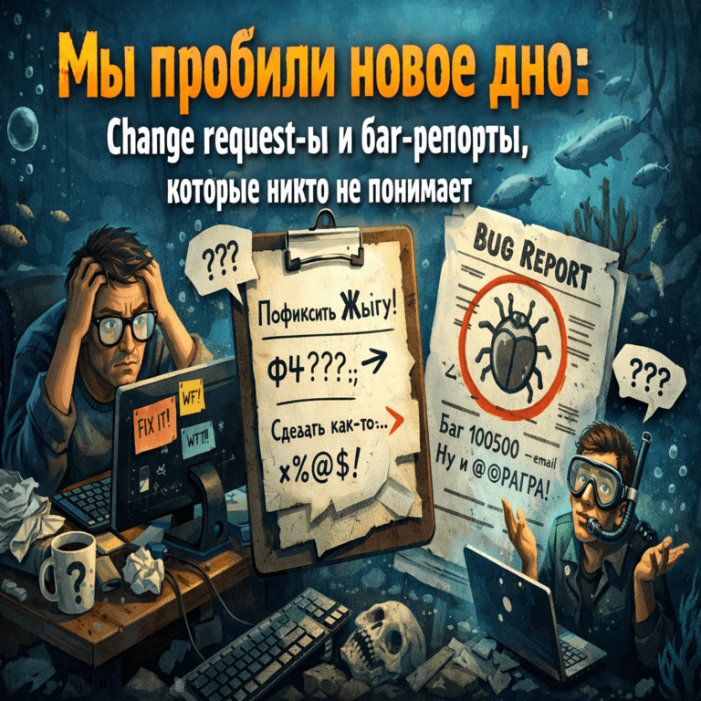 Hemos alcanzado un nuevo mínimo: solicitudes de cambio y reportes de errores que nadie comprende.