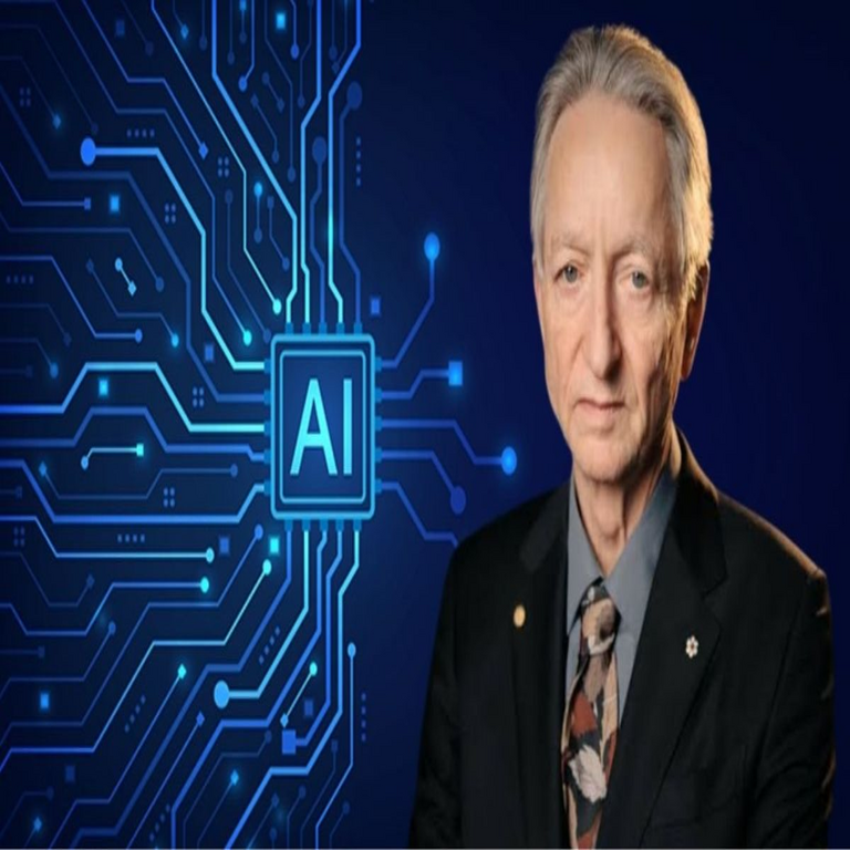 Geoffrey Hinton: de la promoción de la inteligencia artificial a la advertencia sobre su capacidad para diseñar el virus perfecto.