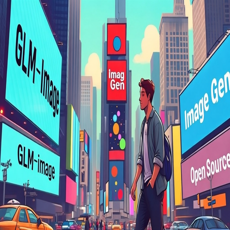 El GLM-Image de código abierto de Z.ai supera al Nano Banana Pro de Google en el renderizado de texto complejo, aunque no en aspectos estéticos.