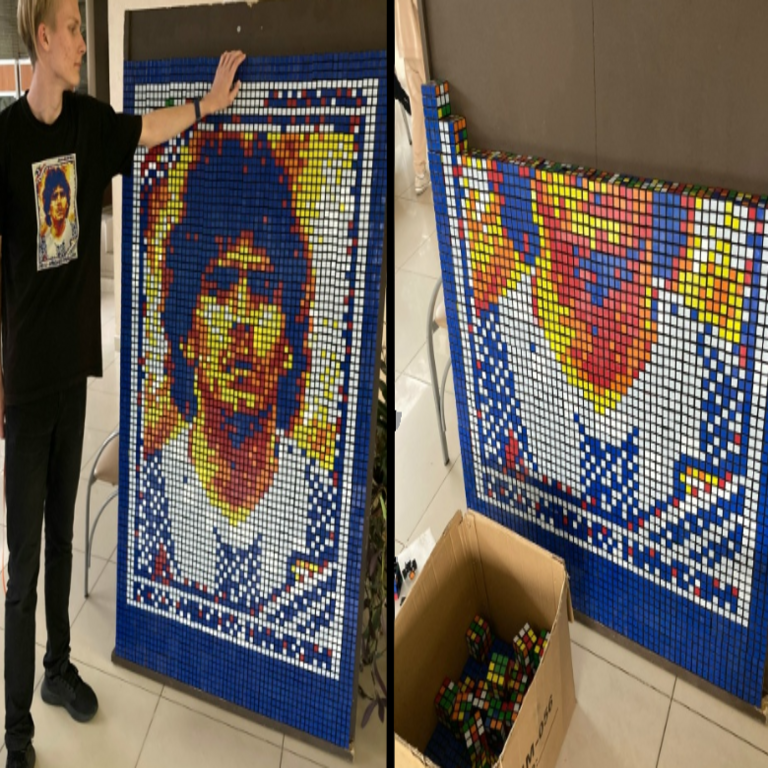 Métodos para la construcción de mosaicos mediante cubos de Rubik