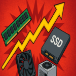 Los precios de la RAM y los SSD experimentan un fuerte incremento, pero no todo es adverso: estas tres componentes para tu PC se hallan a precios históricamente bajos.