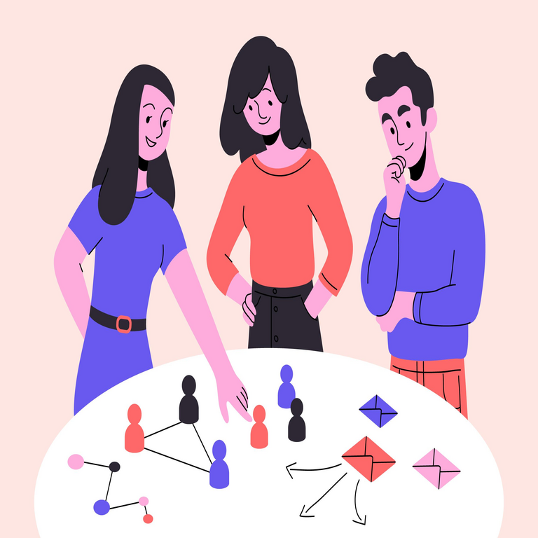 Las tres áreas de responsabilidad del líder de equipo: sprint, equipo y producto.