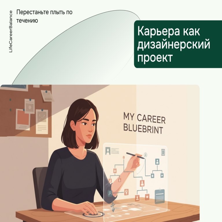 La carrera como un proyecto de diseño: deje de dejarse llevar por la corriente