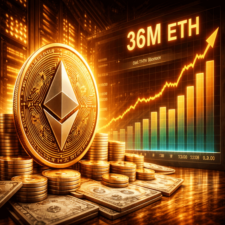 El staking de Ethereum alcanza su máximo histórico.
