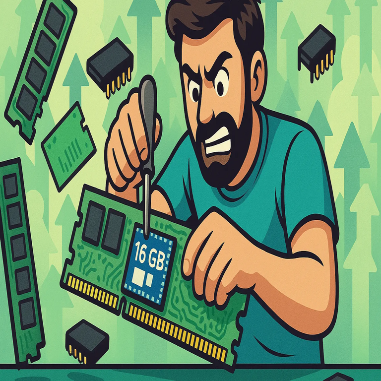 Los elevados precios de la RAM han impulsado a numerosos usuarios a fabricar su propia memoria mediante el ensamblaje de componentes individuales.