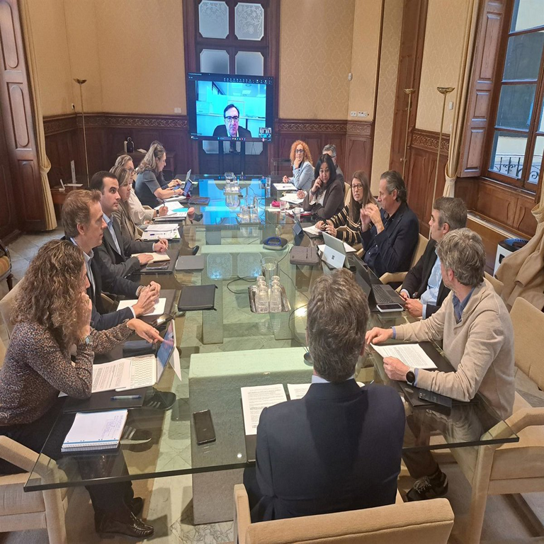 El vicepresidente Costa dirige la primera sesión del Consejo de Administración de IB Digital.