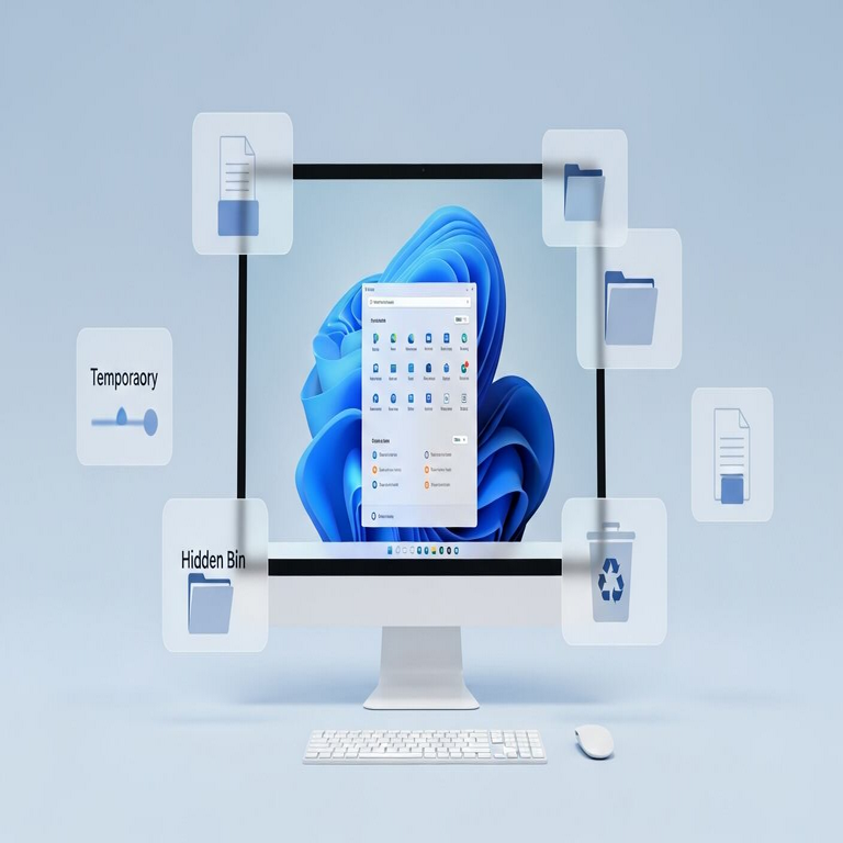 Eliminación de archivos ocultos para optimizar el espacio de almacenamiento y potenciar el rendimiento del ordenador personal