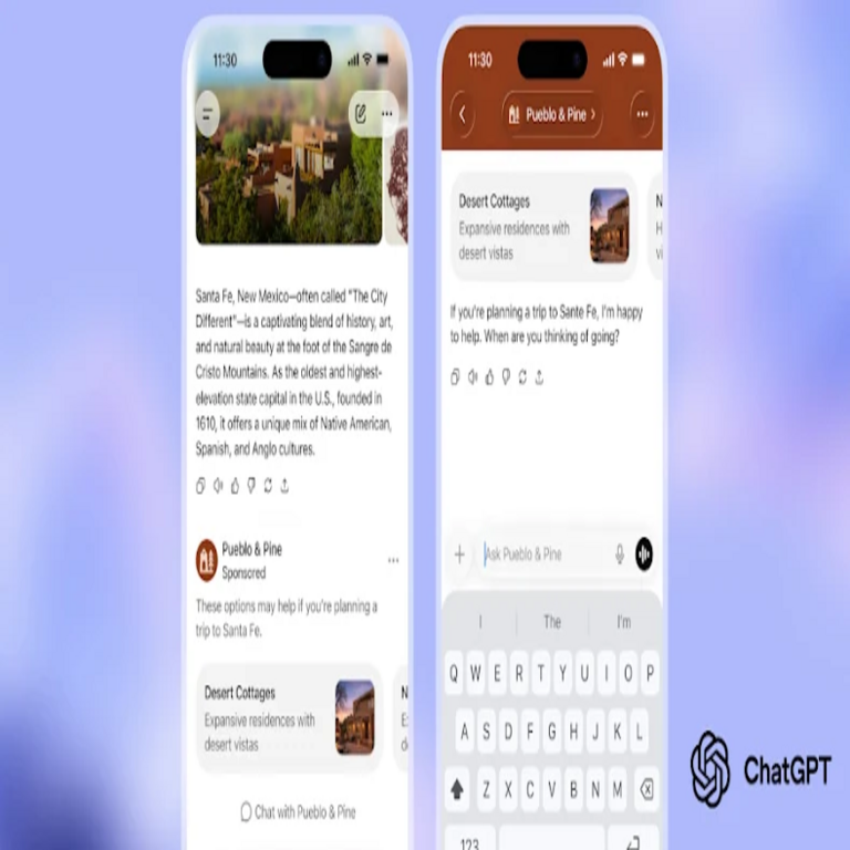 OpenAI implementará anuncios en ChatGPT para adultos estadounidenses con sesión iniciada en los planes gratuitos y Go.