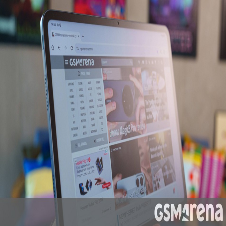 Desempaquetado de la edición con pantalla mate del Oppo Pad 5.
