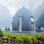 Conozca Ezdome, la vivienda modular japonesa de diseño esférico: se ensambla en dos horas y resiste temperaturas de hasta -8 °C.