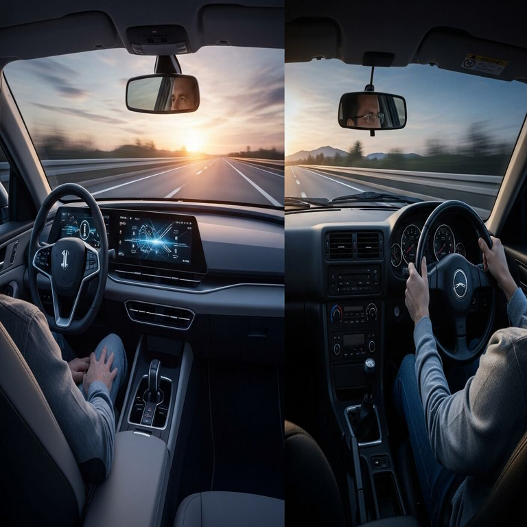 Comparación entre transmisiones automáticas y manuales en vehículos: prestaciones de cada una y cuál conviene adquirir