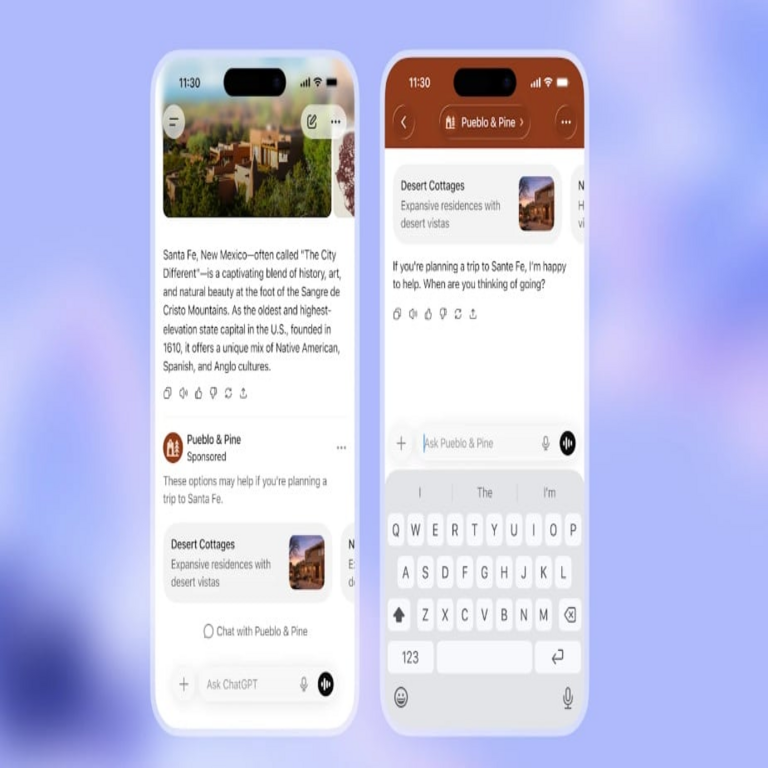 ChatGPT incorporará publicidad en las próximas semanas y presenta un nuevo esquema de suscripción paga.
