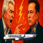 Michael O’Leary, director ejecutivo de Ryanair, critica con vehemencia a Elon Musk en el marco de su controversia sobre el servicio de WiFi de Starlink, calificándolo de idiota.