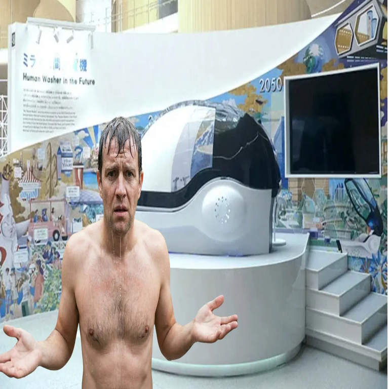Sin champú ni gel de ducha: la innovadora máquina de limpieza humana japonesa y su posible rol en el futuro de la higiene personal.