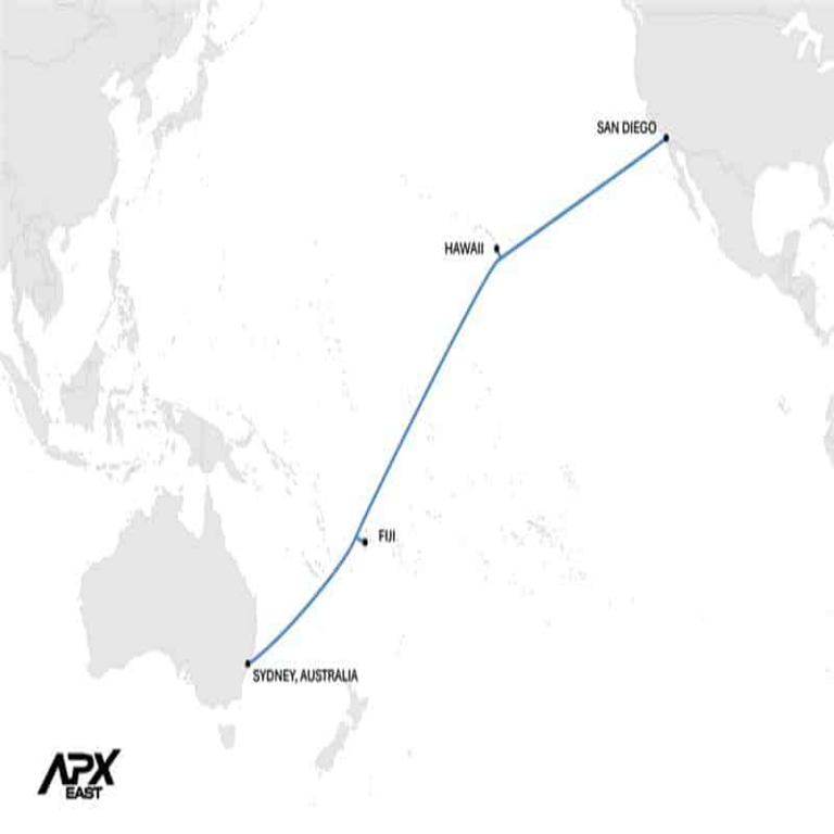 El nuevo cable submarino de alta velocidad entre Australia y Estados Unidos estará operativo a finales de 2028.