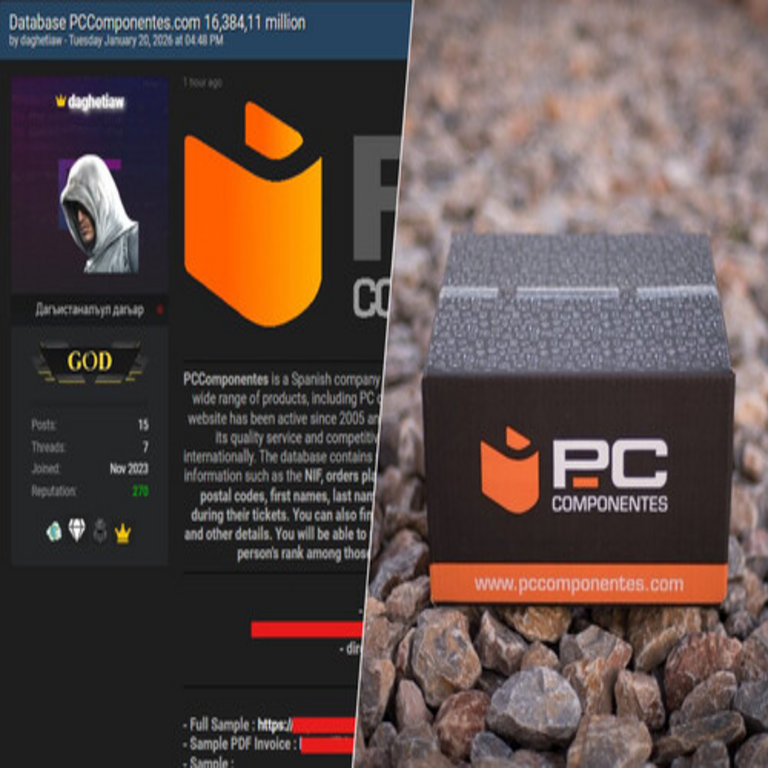 El presunto ciberataque a PcComponentes compromete a 16 millones de clientes y representa una nueva amenaza en el panorama de los ataques de phishing.