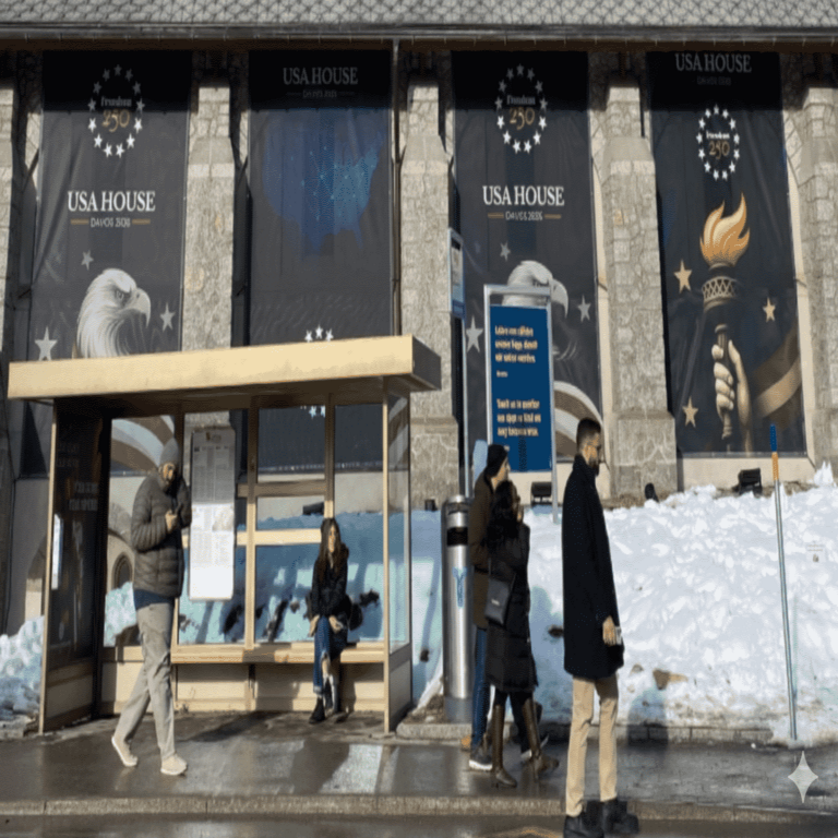 En Davos, Bitcoin y las stablecoins lideran la agenda de Estados Unidos, ¿se avecina el fin de la era del dinero fiat?