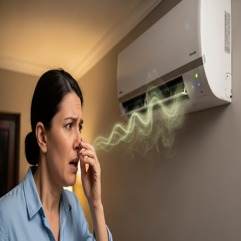 El sistema de aire acondicionado genera un olor desagradable: causas y recomendaciones para resolverlo.