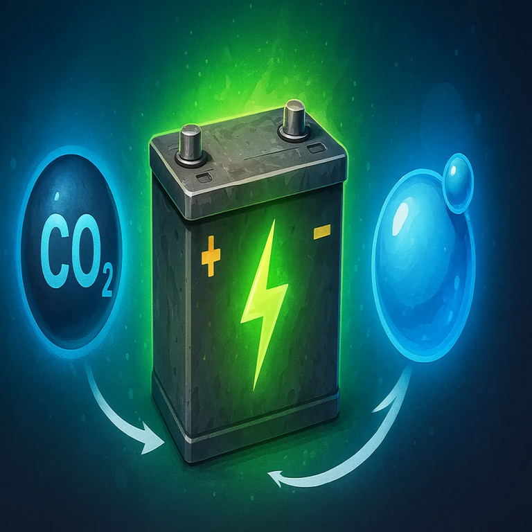 Reviviendo baterías agotadas: logra recuperar casi el 100 % del litio mediante el uso de CO₂ y agua