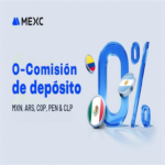 MEXC implementa vías de pago en fiat para Latinoamérica con depósitos exentos de comisiones.