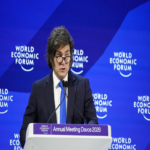 Javier Milei declara en Davos que todos los escenarios distópicos relacionados con la inteligencia artificial carecen de sustento.
