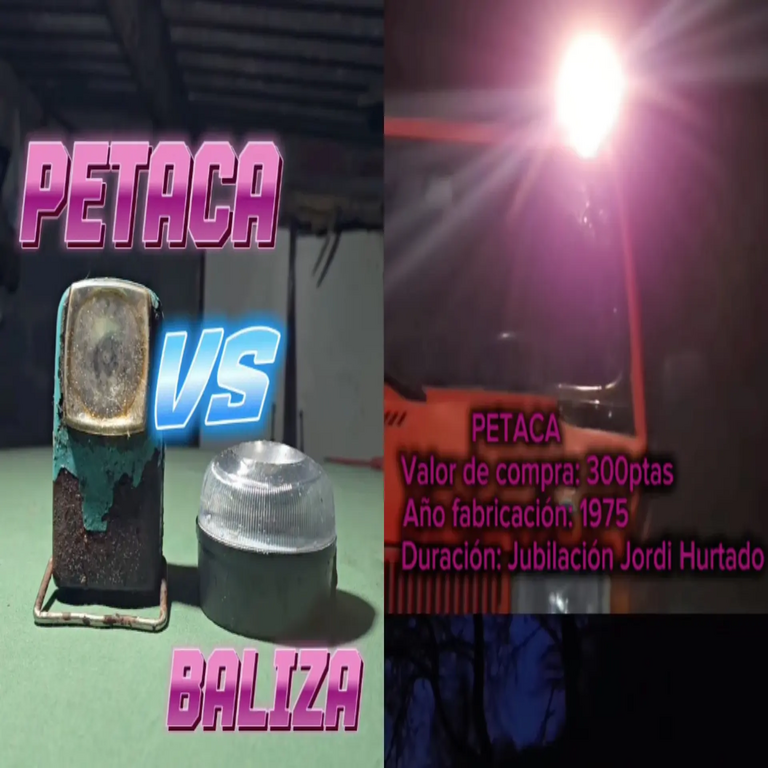 Al comparar la baliza V16 con una linterna de hace 30 años, los resultados resultan inesperados: con la linterna es posible transmitir señales al espacio.