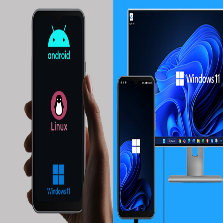 ¿Un ordenador en la palma de la mano? Desarrollan un smartphone capaz de ejecutar Android, Windows 11 y Linux.